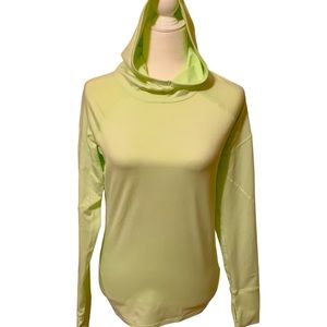 GAP FIT Lime Green Hooded Pullover. Size Small
